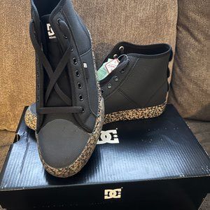 DC SHOES MEN'S MANUAL HI HIGH-TOP SHOES EVAN SMITH SHOES SZ 9.5